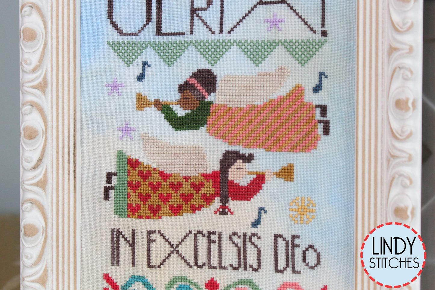 Glad Tidings Cross Stitch Pattern Lindy Stitches Christmas