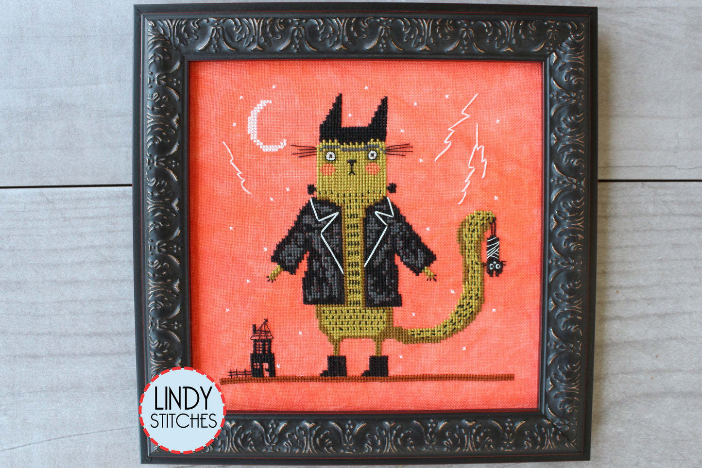 Halloween Tails Cross Stitch Pattern Lindy Stitches Terry Runyan