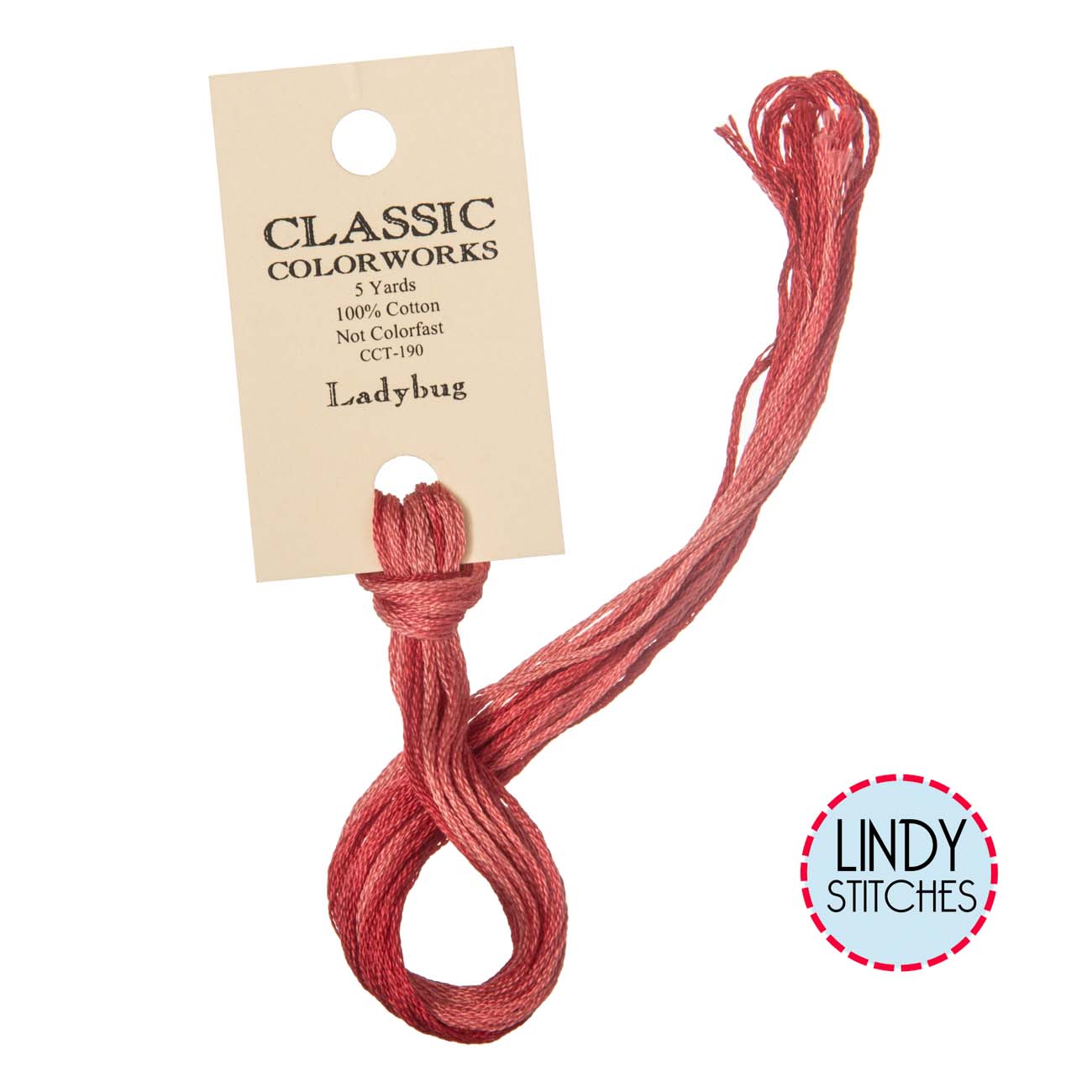 Ladybug Classic Colorworks Floss Hand Dyed Cotton Skein