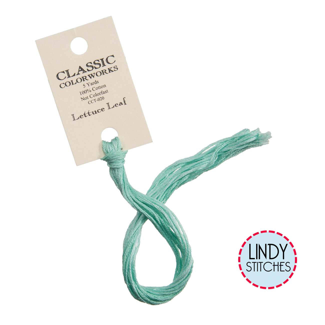 Lettuce Leaf Classic Colorworks Floss Hand Dyed Cotton Skein