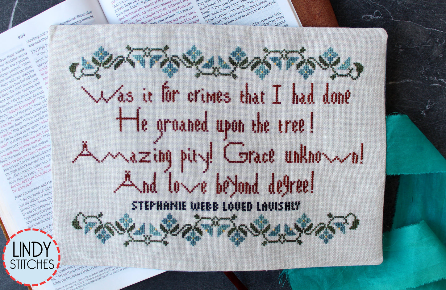 Love Beyond Degree Cross Stitch Pattern by Lindy Stitches