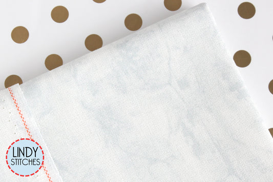 32 count Vintage Stormy Clouds Lugana by Zweigart Fat Quarter Evenweave