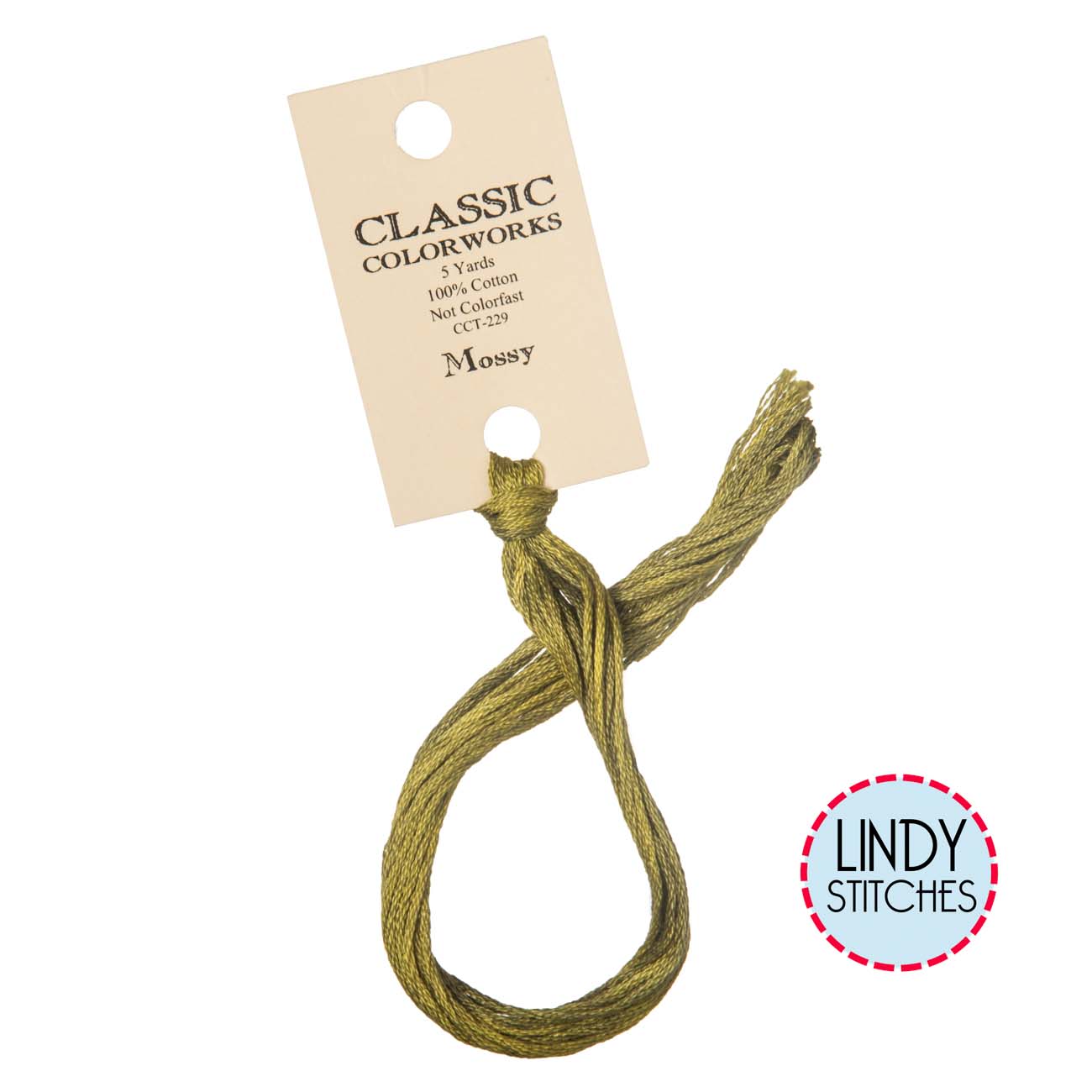 Mossy Classic Colorworks Floss Hand Dyed Cotton Skein