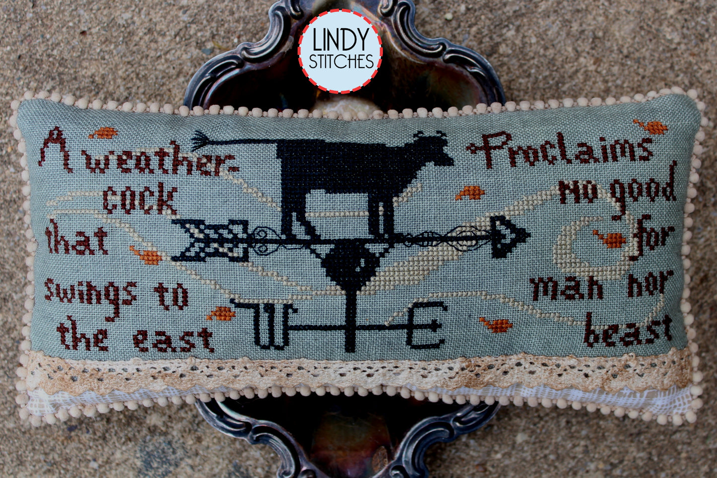 PDF No Good for Man Nor Beast Cross Stitch Pattern by Lindy Stitches
