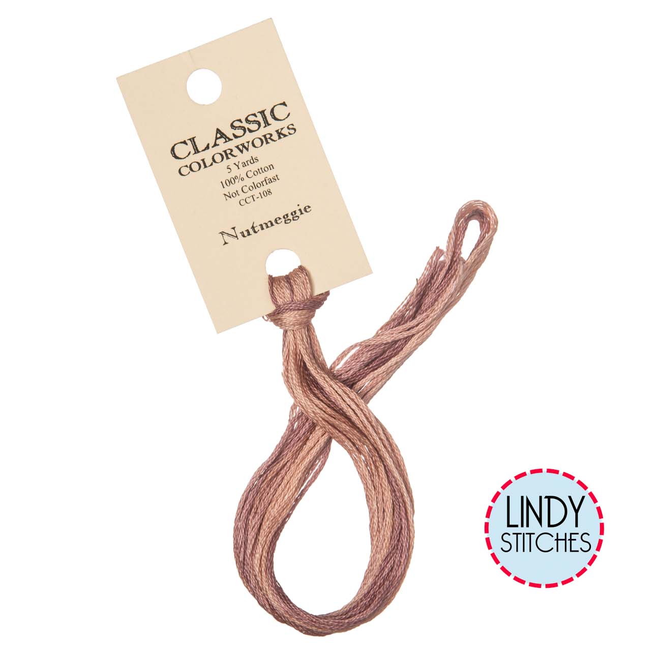 Nutmeggie Classic Colorworks Floss Hand Dyed Cotton Skein