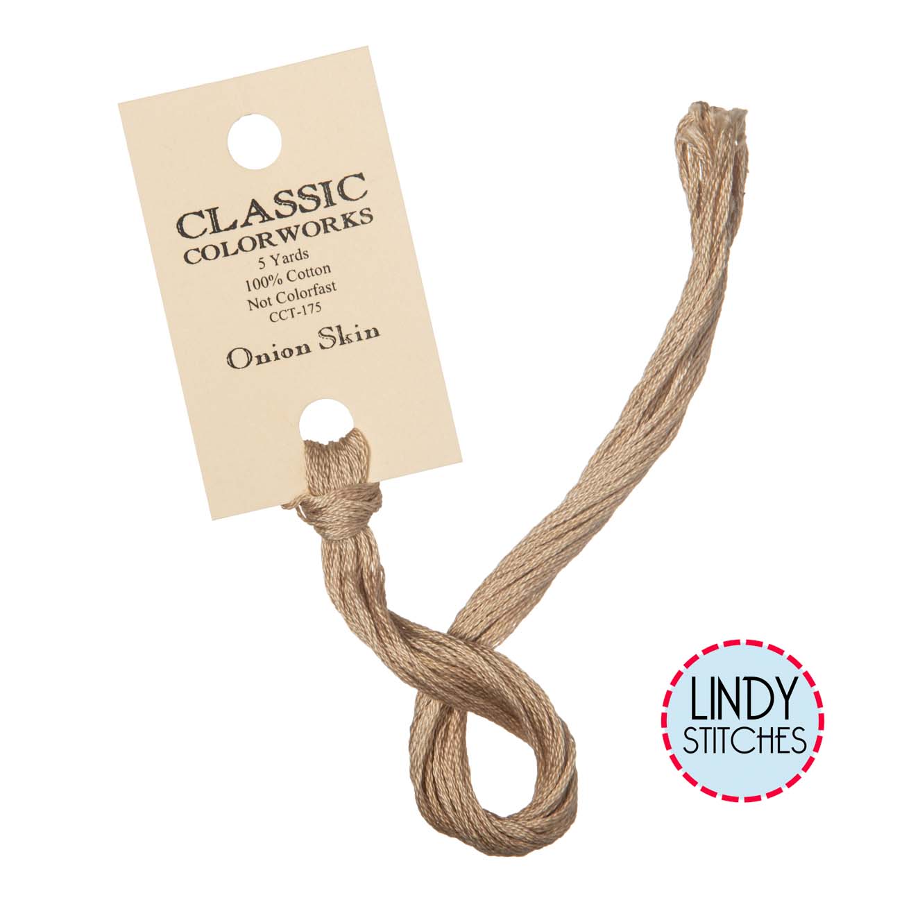 Onion Skin Classic Colorworks Floss Hand Dyed Cotton Skein