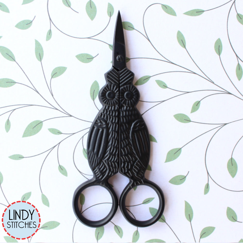 Owl Snips Primitive Embroidery Scissors by Kelmscott Designs