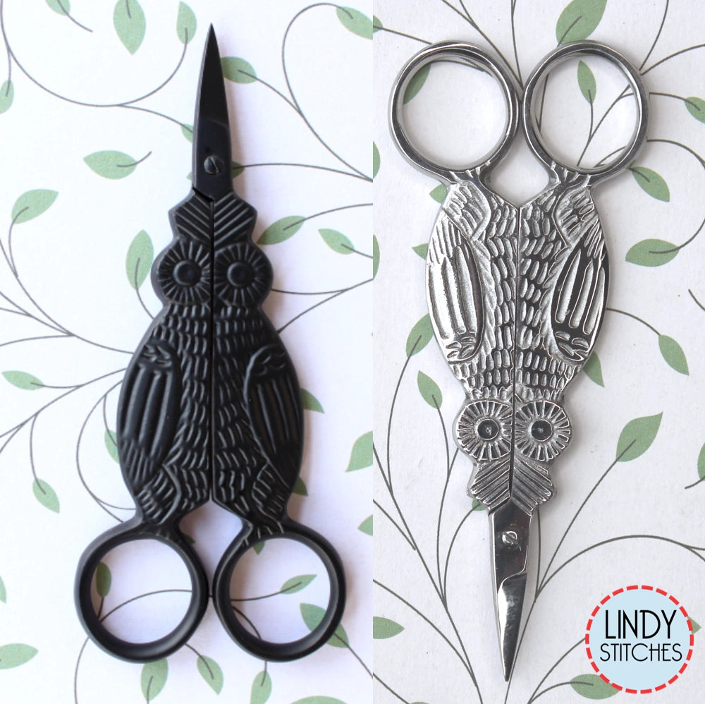Owl Snips Primitive Embroidery Scissors by Kelmscott Designs