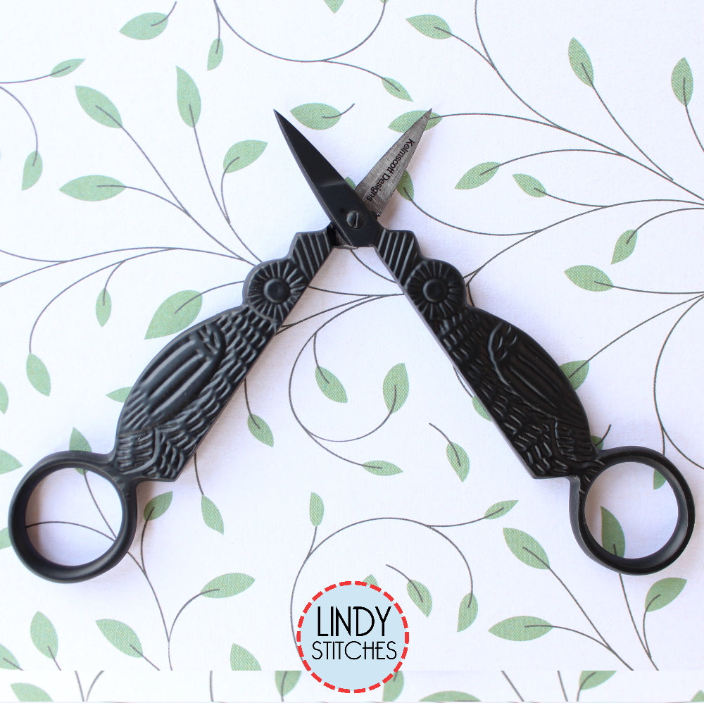 Owl Snips Primitive Embroidery Scissors by Kelmscott Designs