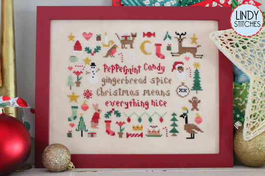 Peppermint Candy Cross Stitch Pattern Lindy Stitches