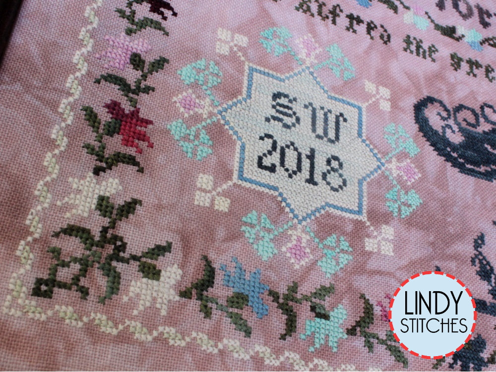 Ride Forth Singing Cross Stitch Pattern by Lindy Stitches