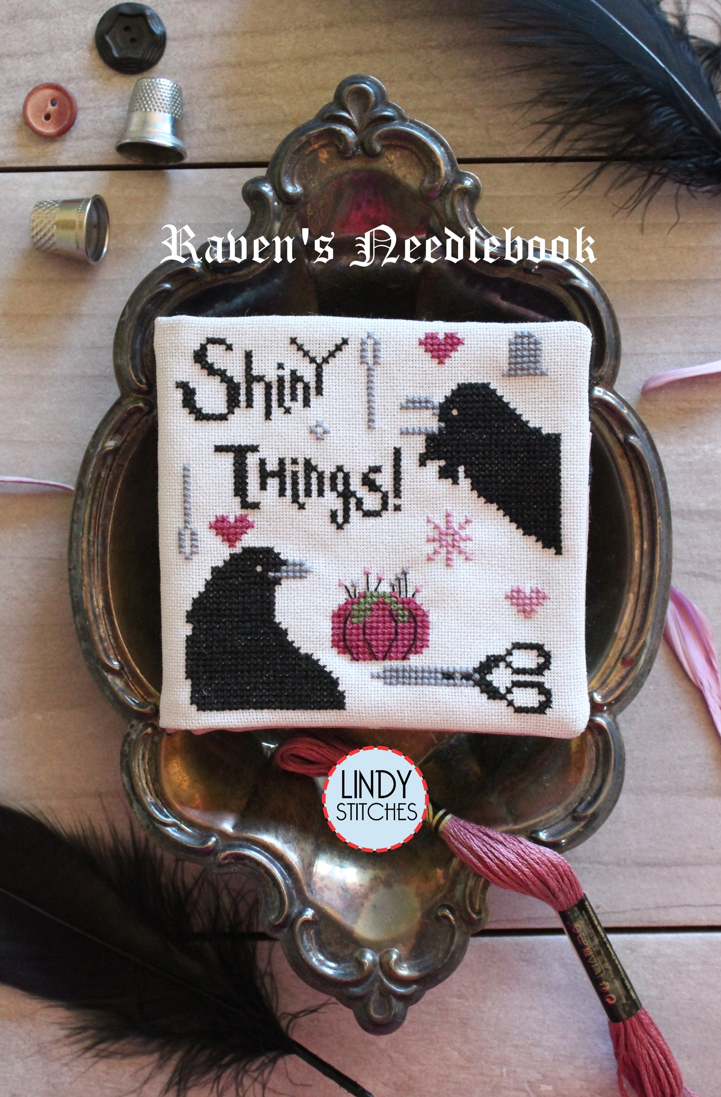 A SPOOKY BOOK - Six Adorably Spooky Cross Stitch Patterns by Lindy Stitches