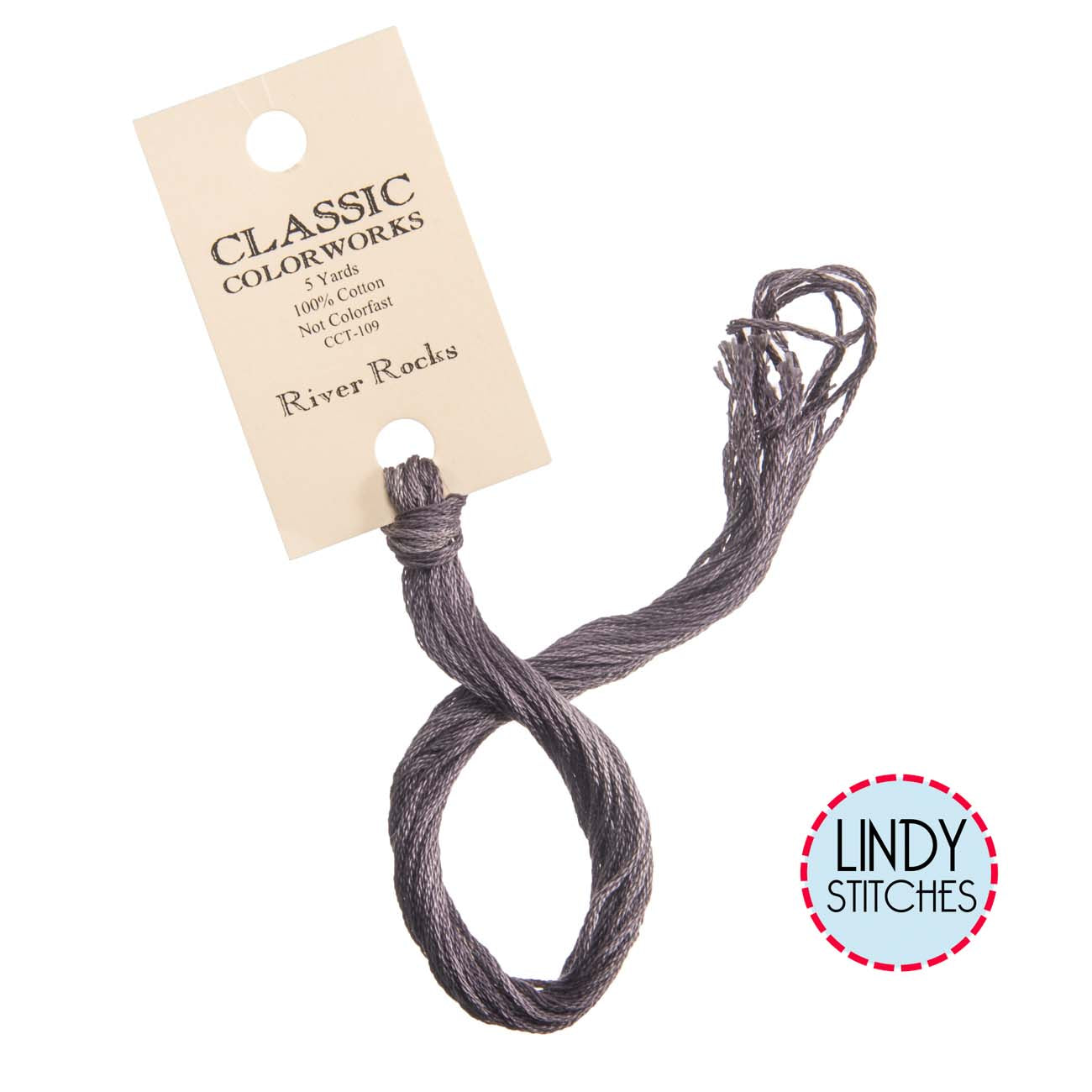 River Rocks Classic Colorworks Floss Hand Dyed Cotton Skein