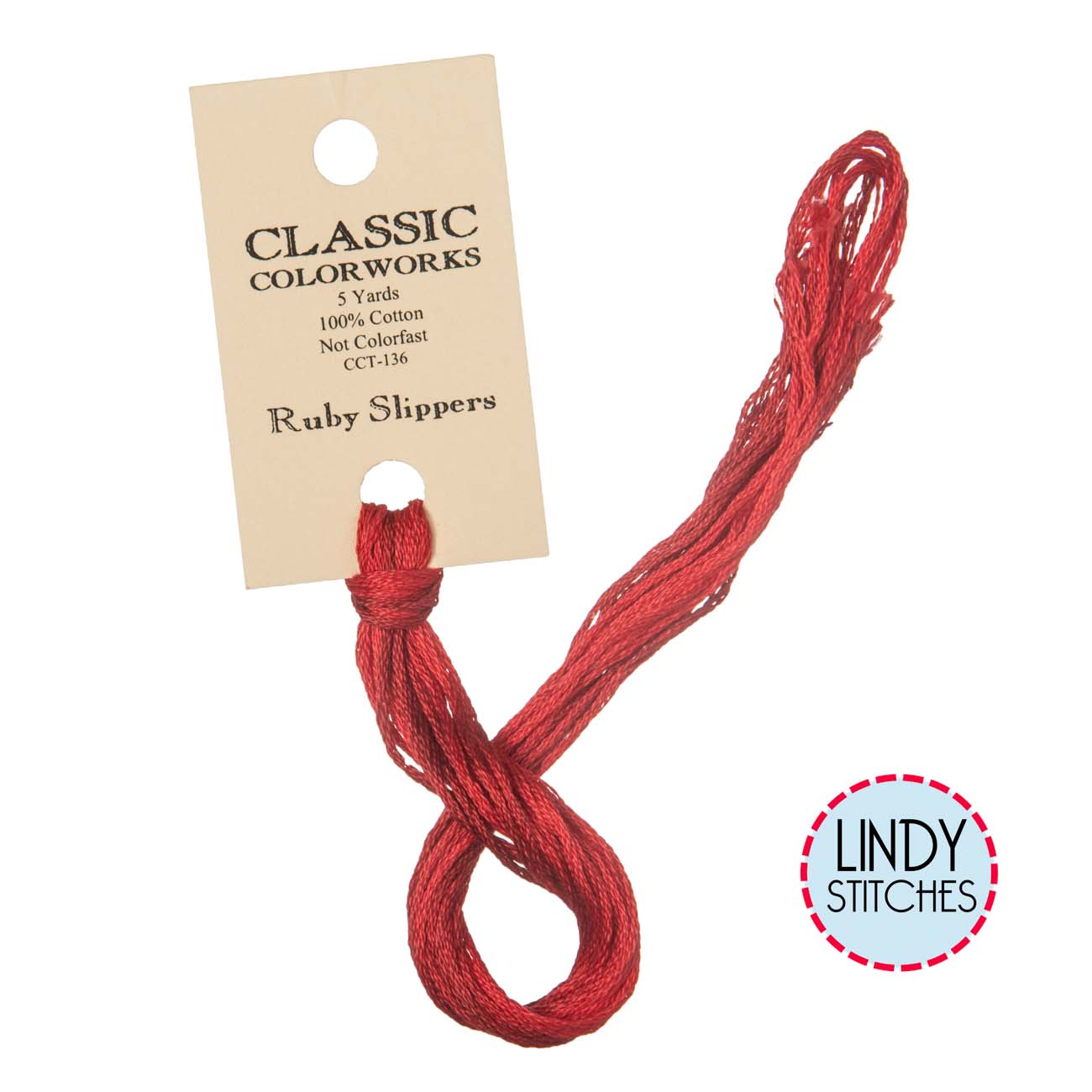 Ruby Slippers Classic Colorworks Floss Hand Dyed Cotton Skein