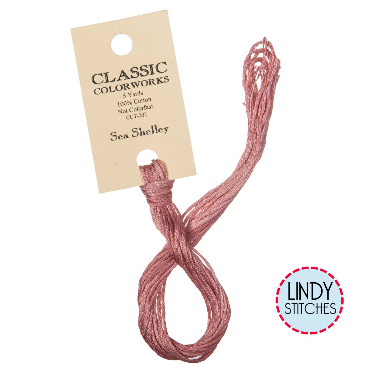 Sea Shelley Classic Colorworks Floss Hand Dyed Cotton Skein