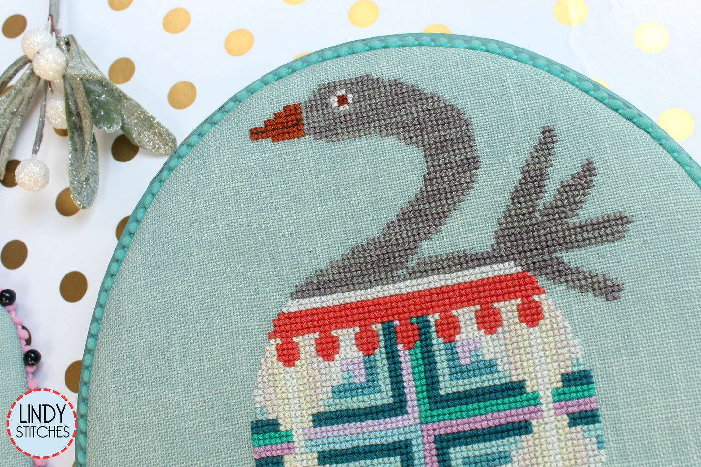 PDF Stocking Stuffers Christmas Cross Stitch Pattern by Lindy Stitches