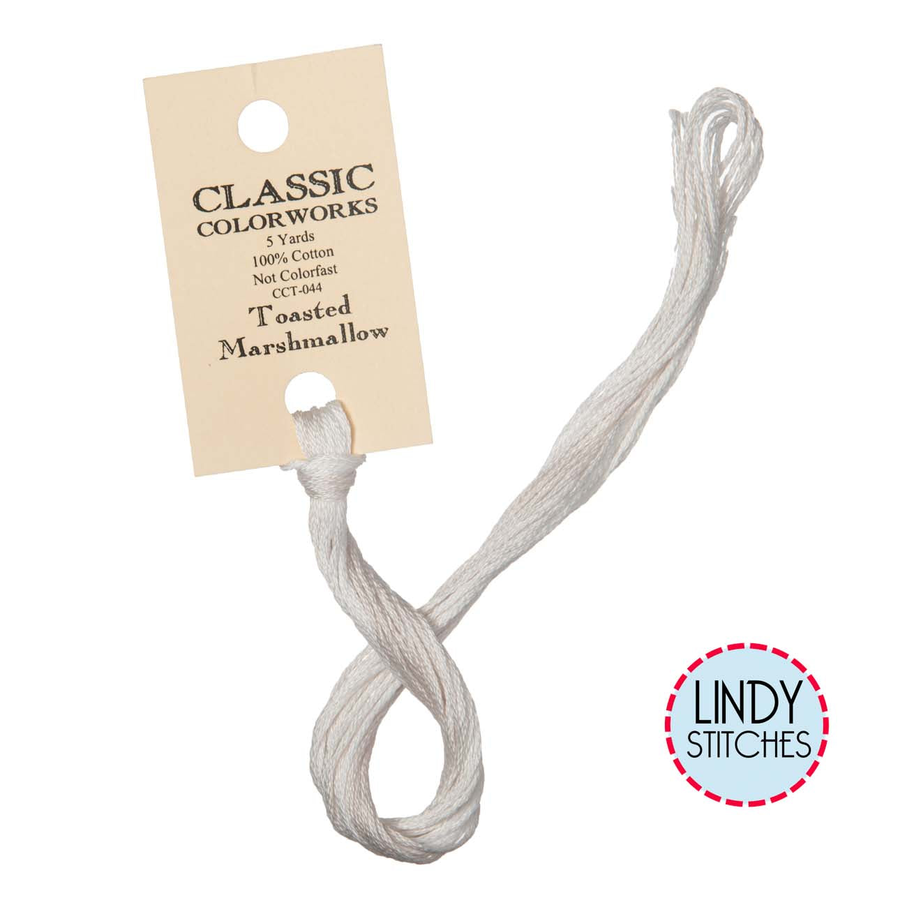 Toasted Marshmallow Classic Colorworks Floss Hand Dyed Cotton Skein