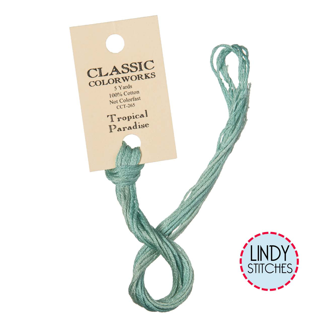Tropical Paradise Classic Colorworks Floss Hand Dyed Cotton Skein