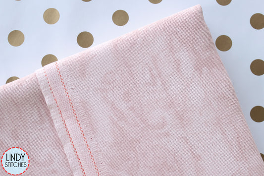 32 count Vintage Rose Lugana Evenweave by Zweigart Fat Quarter or Half Yard