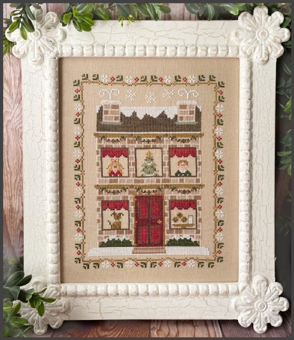 Waiting for Santa Country Cottage Needleworks Cross Stitch Pattern PHYSICAL copy
