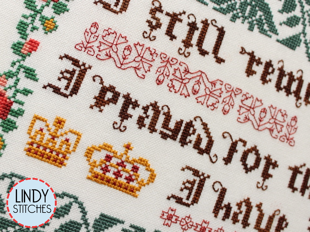 PDF I Still Remember Cross Stitch Pattern by Lindy Stitches