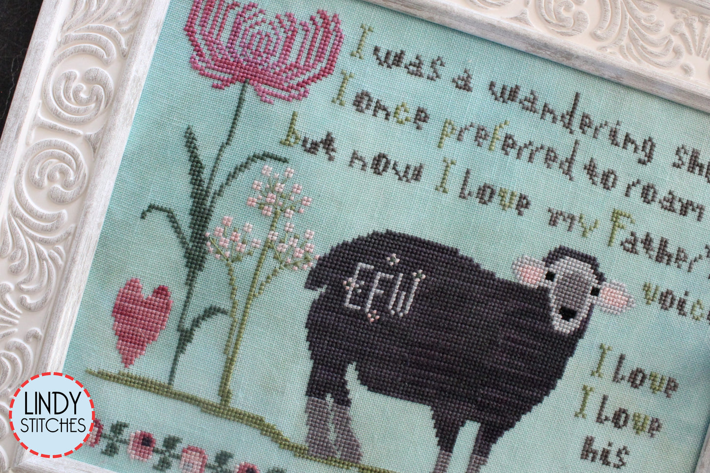 Wandering Sheep Cross Stitch Pattern by Lindy Stitches