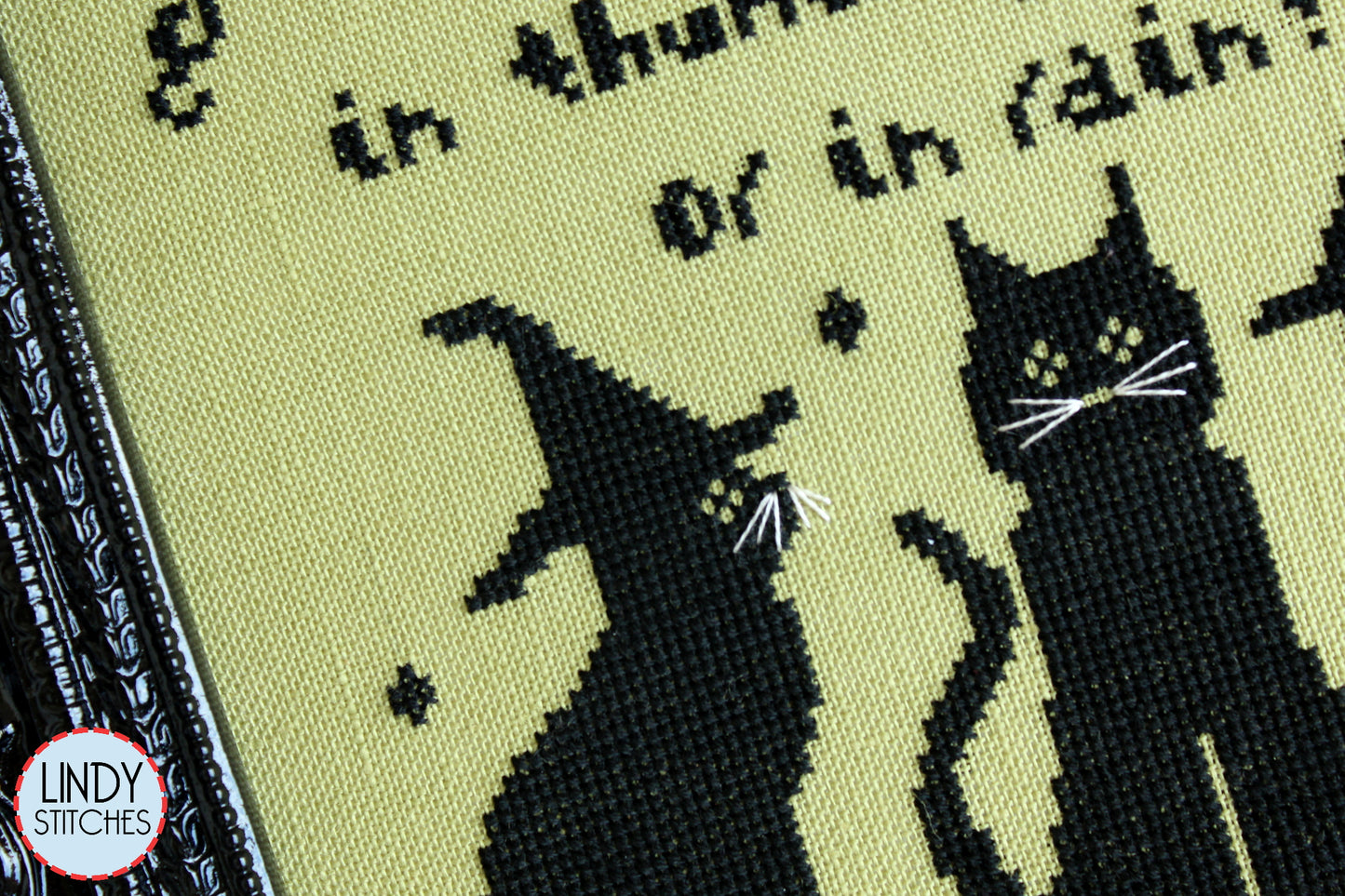 We Three Cross Stitch Pattern Modern Cross Stitch by Lindy Stitches Pattern PDF only