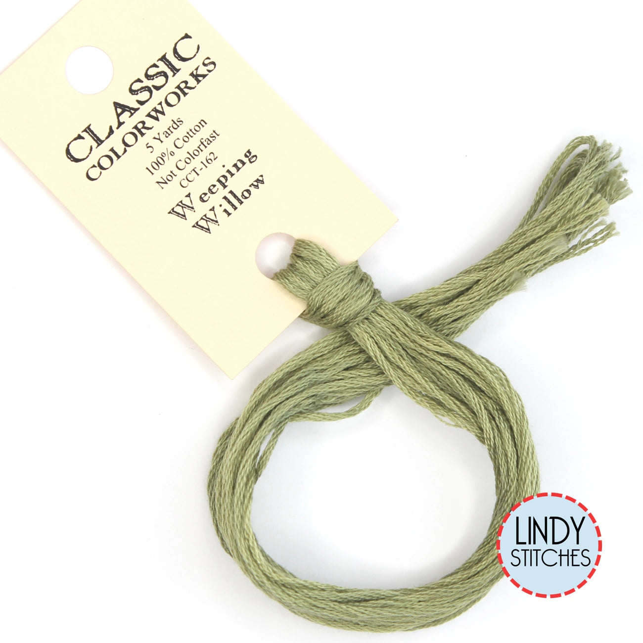 Weeping Willow Classic Colorworks Floss Hand Dyed Cotton Skein