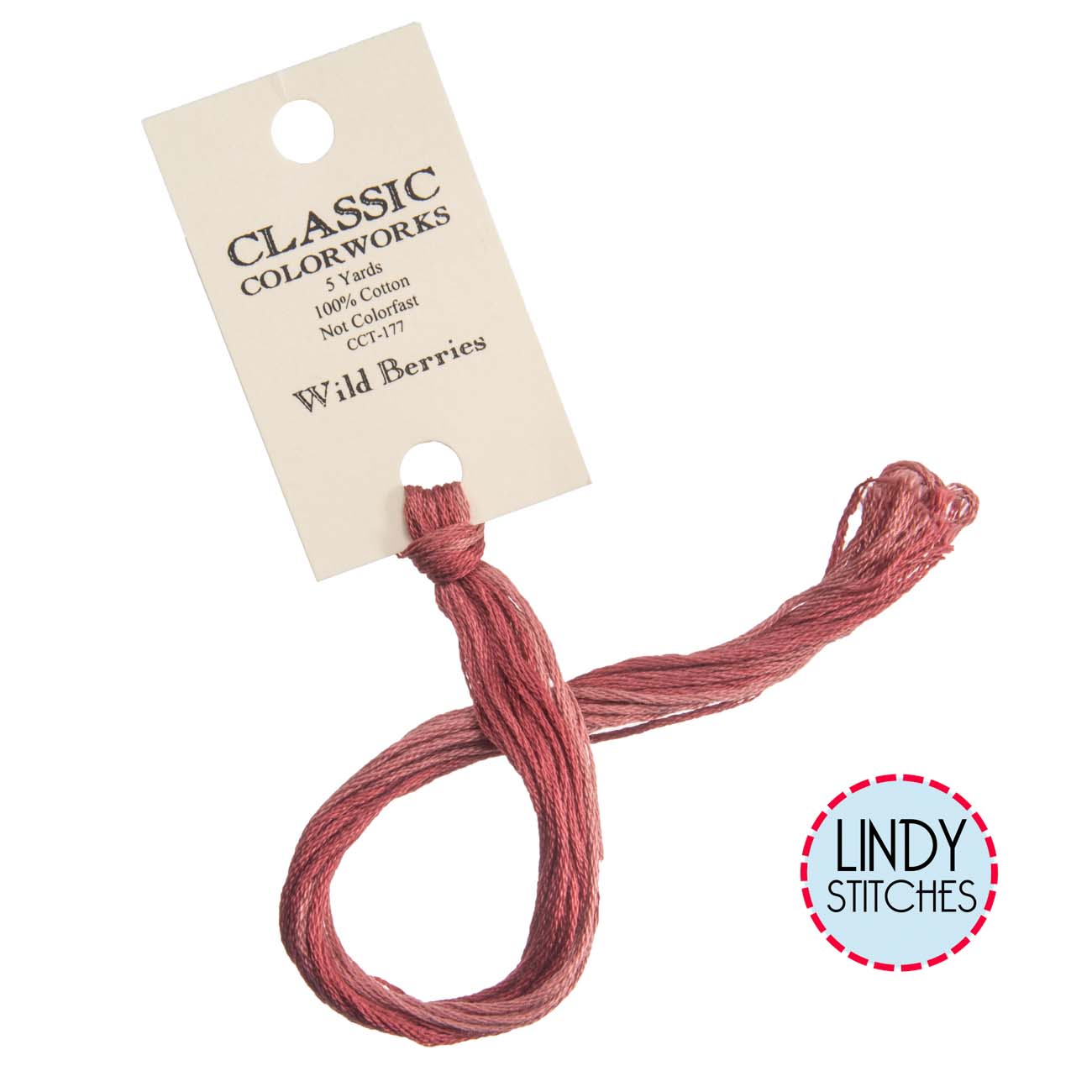 Wild Berries Classic Colorworks Floss Hand Dyed Cotton Skein