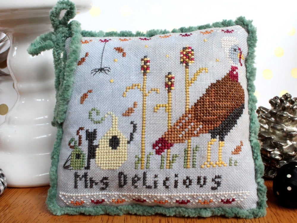Mr. & Mrs. Delicious Cross Stitch Pattern by Lindy Stitches