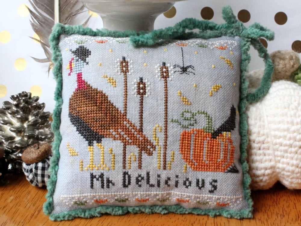 Mr. & Mrs. Delicious Cross Stitch Pattern by Lindy Stitches