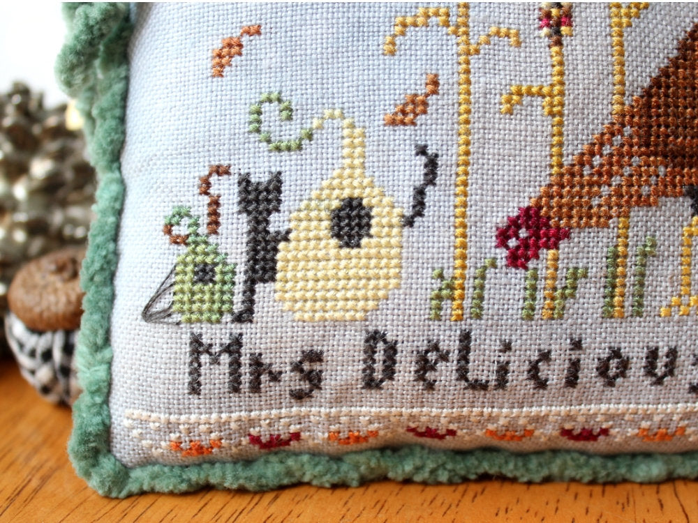 Mr. & Mrs. Delicious Cross Stitch Pattern by Lindy Stitches