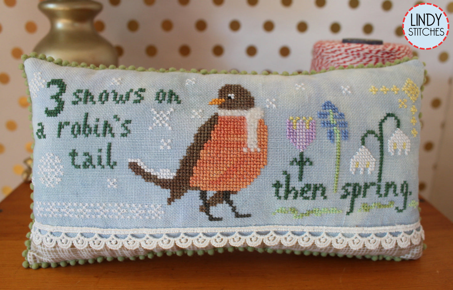 PDF 3 Snows Cross Stitch Pattern by Lindy Stitches