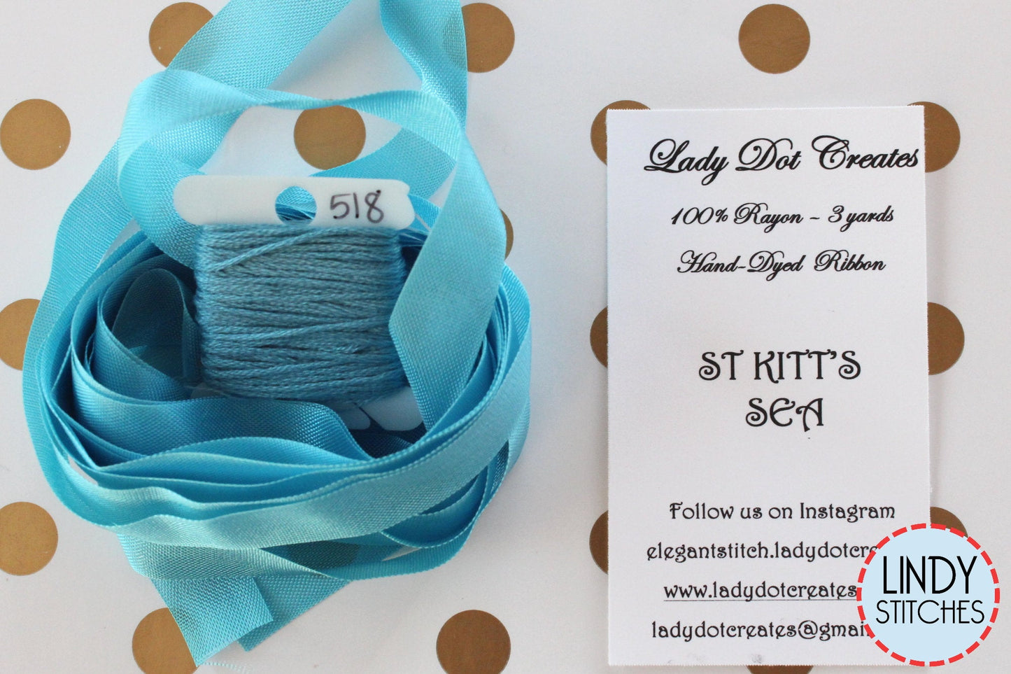 St. Kitt's Sea Ribbon by Lady Dot Creates