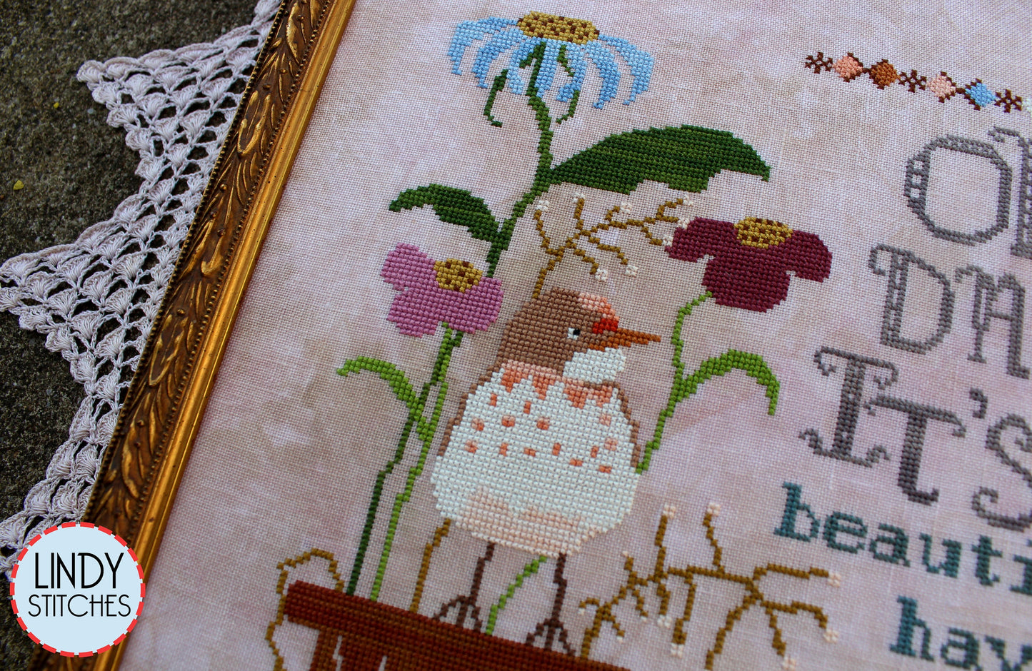 Beautiful Things Cross Stitch Pattern by Lindy Stitches