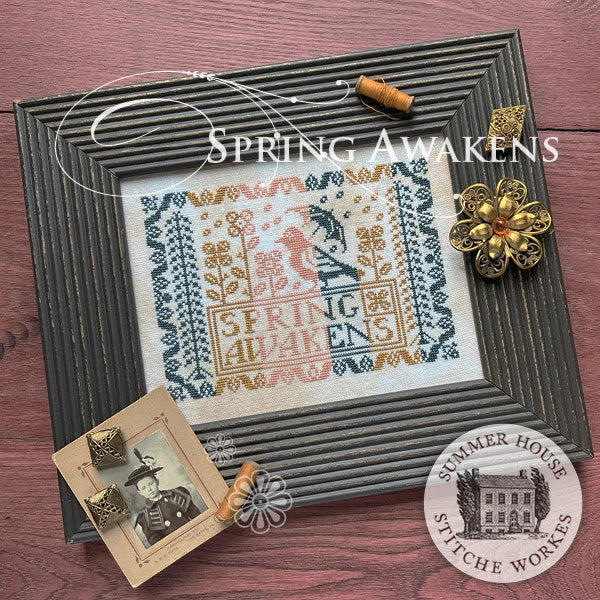 Spring Awakens Cross Stitch Pattern by Summer House Stitche Workes
